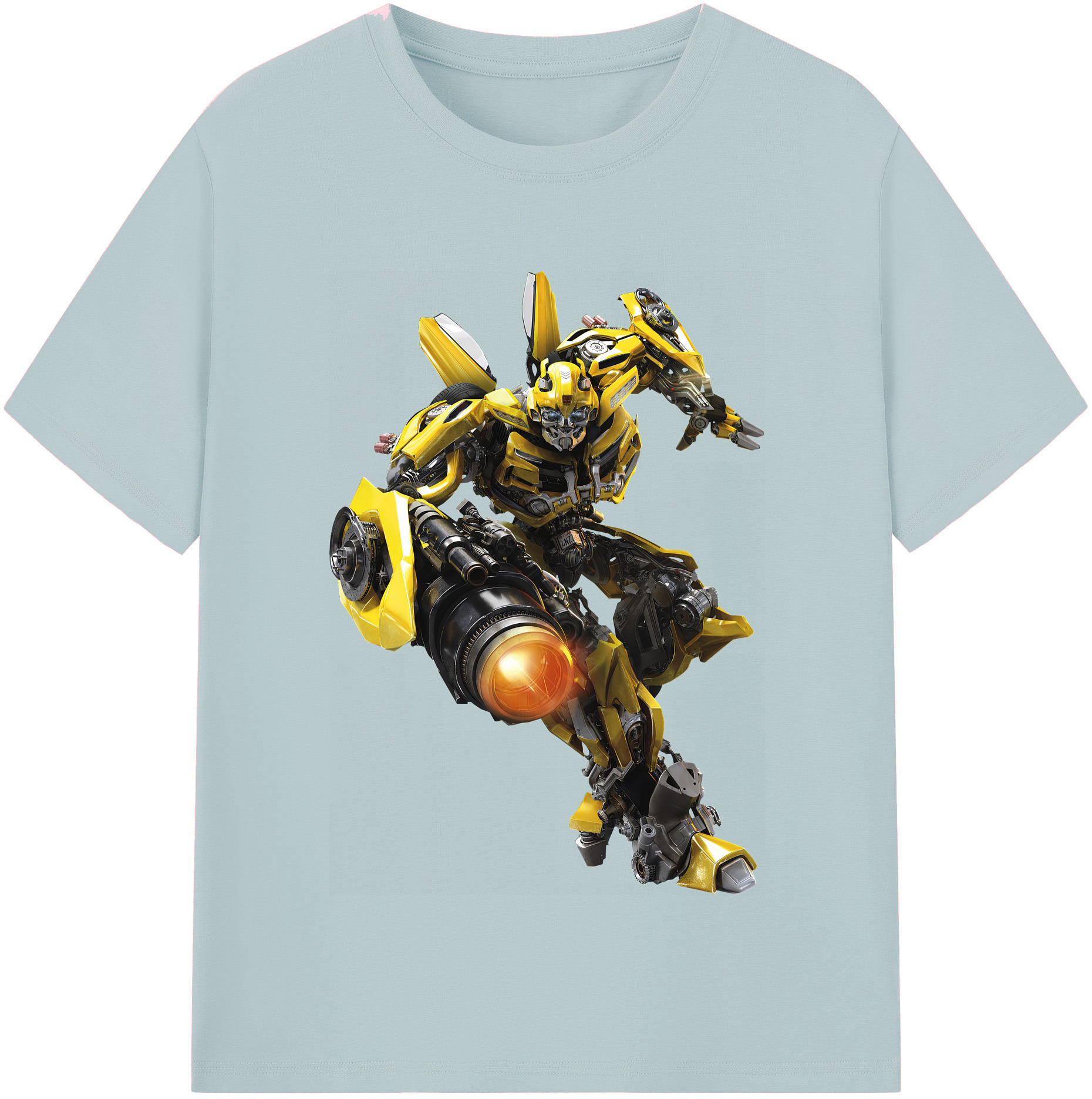 （画像用） Transformers トランスフォーマー 綿100％半袖Tシャツ（フロントプリント）